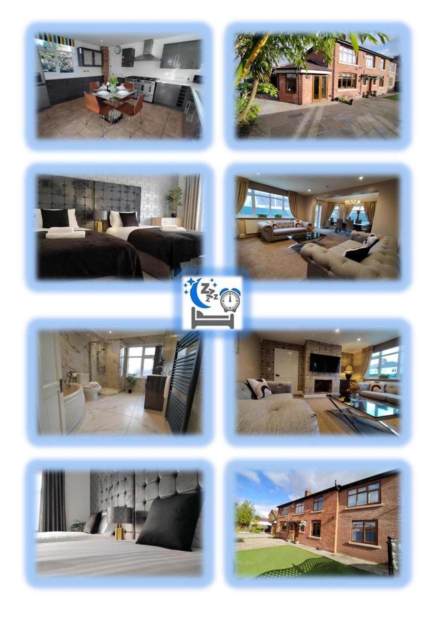 Вилла Sirius House - Sleeps 7, Driveway, Garden Кру Экстерьер фото